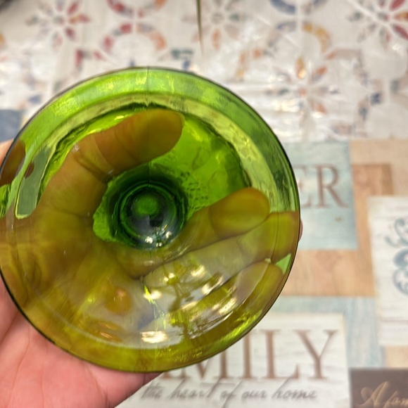 Vintage Indiana glass harvest grape candy dish - Picture 5 of 7